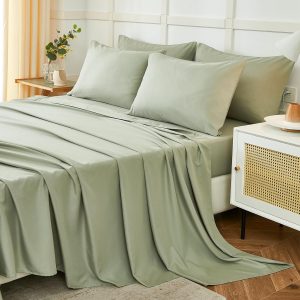 Sage Green Deep-Pocket Queen Set